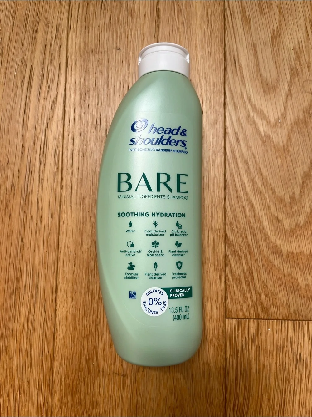 New Head & Shoulders Bare & Pure Dandruff Hydrating Shampoo